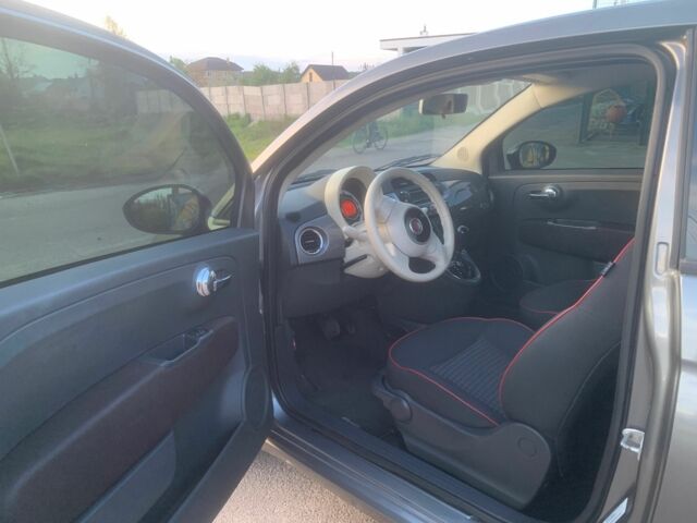 Серый Фиат 500, объемом двигателя 1.4 л и пробегом 173 тыс. км за 7600 $, фото 5 на Automoto.ua