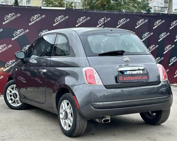 Серый Фиат 500, объемом двигателя 1.37 л и пробегом 192 тыс. км за 6900 $, фото 7 на Automoto.ua