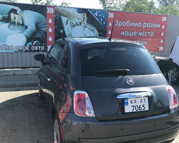 Сірий Фіат 500, об'ємом двигуна 1.4 л та пробігом 95 тис. км за 8900 $, фото 13 на Automoto.ua