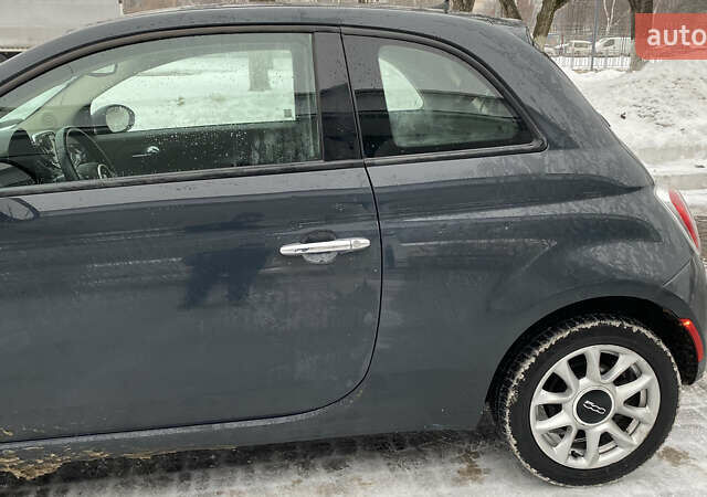 Серый Фиат 500, объемом двигателя 1.37 л и пробегом 131 тыс. км за 5800 $, фото 3 на Automoto.ua