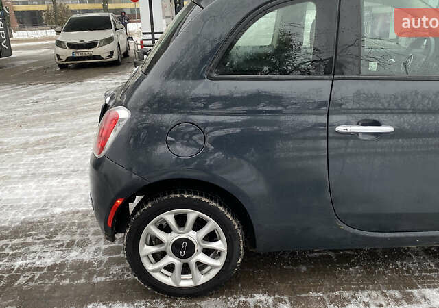 Серый Фиат 500, объемом двигателя 1.37 л и пробегом 131 тыс. км за 5800 $, фото 8 на Automoto.ua