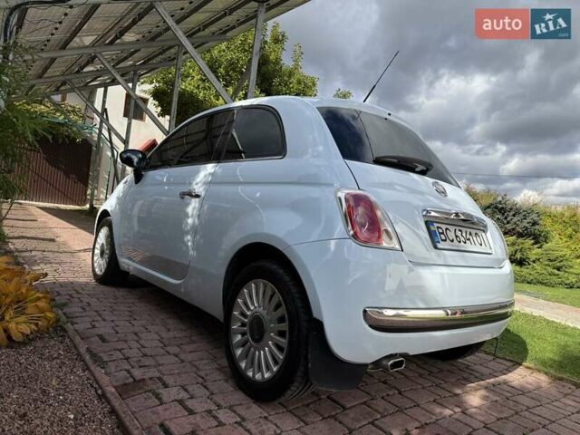 Фіат 500 2010 у Львові на Automoto.ua Синій Фіат 500, об'ємом двигуна 1.24 л та пробігом 106 тис. км за 6700 $, фото 8 на Automoto.ua