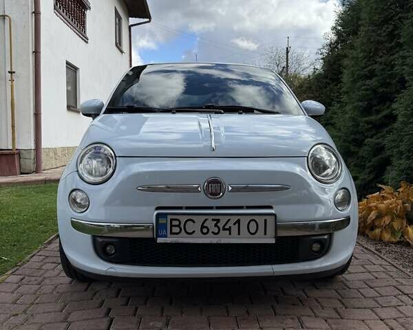 Фіат 500 2010 у Львові на Automoto.ua Синій Фіат 500, об'ємом двигуна 1.24 л та пробігом 106 тис. км за 6700 $, фото 1 на Automoto.ua
