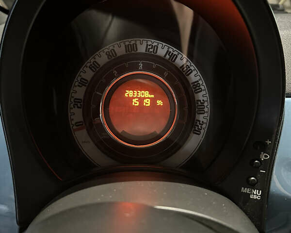 Синий Фиат 500, объемом двигателя 1.3 л и пробегом 283 тыс. км за 6999 $, фото 11 на Automoto.ua