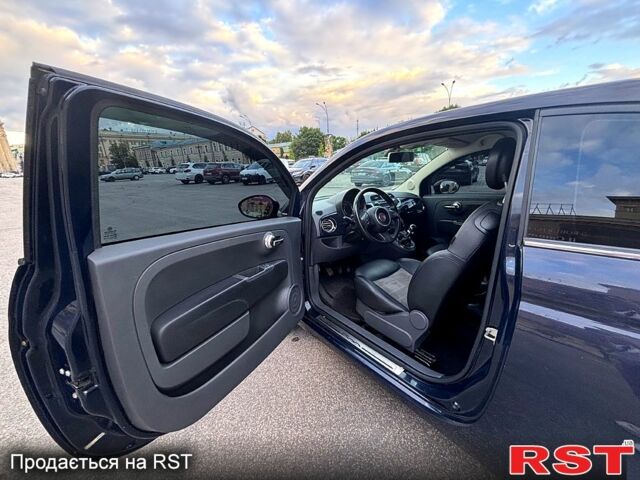 Синий Фиат 500, объемом двигателя 1.2 л и пробегом 163 тыс. км за 5500 $, фото 9 на Automoto.ua