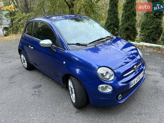 Синій Фіат 500, об'ємом двигуна 1.4 л та пробігом 198 тис. км за 7500 $, фото 1 на Automoto.ua