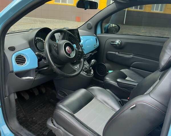 Синий Фиат 500, объемом двигателя 1.3 л и пробегом 283 тыс. км за 6999 $, фото 5 на Automoto.ua