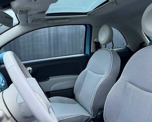 Синий Фиат 500, объемом двигателя 1.24 л и пробегом 188 тыс. км за 6300 $, фото 11 на Automoto.ua