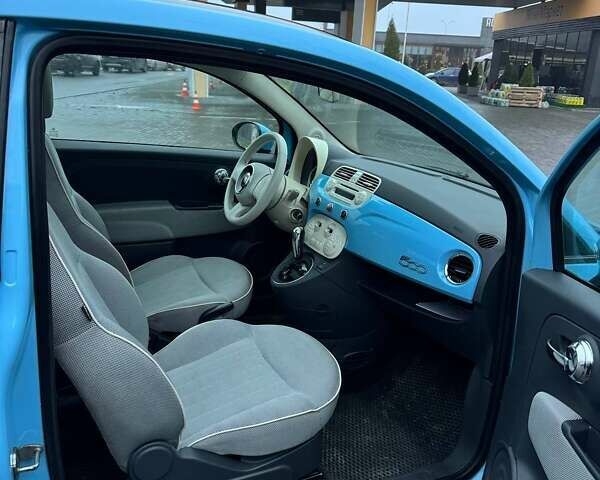 Синий Фиат 500, объемом двигателя 1.24 л и пробегом 188 тыс. км за 6300 $, фото 9 на Automoto.ua