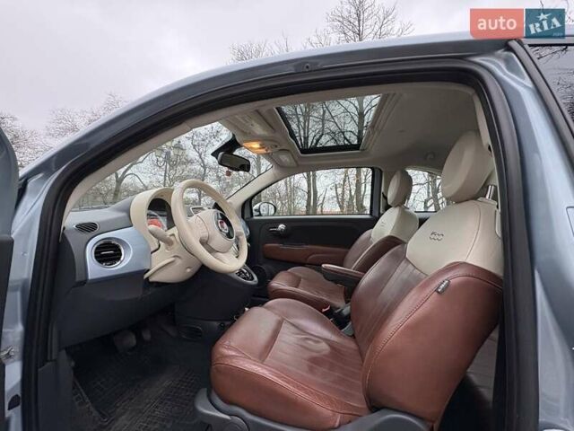 Синий Фиат 500, объемом двигателя 1.37 л и пробегом 257 тыс. км за 6200 $, фото 23 на Automoto.ua