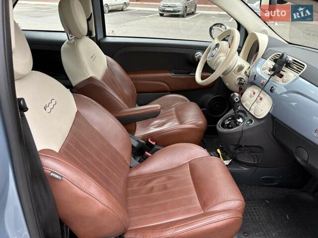 Синий Фиат 500, объемом двигателя 1.37 л и пробегом 257 тыс. км за 6200 $, фото 9 на Automoto.ua