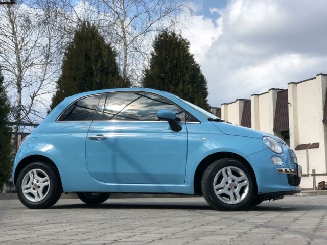 Синий Фиат 500, объемом двигателя 1.2 л и пробегом 67 тыс. км за 9700 $, фото 34 на Automoto.ua