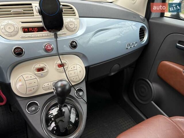 Синий Фиат 500, объемом двигателя 1.37 л и пробегом 257 тыс. км за 6200 $, фото 15 на Automoto.ua