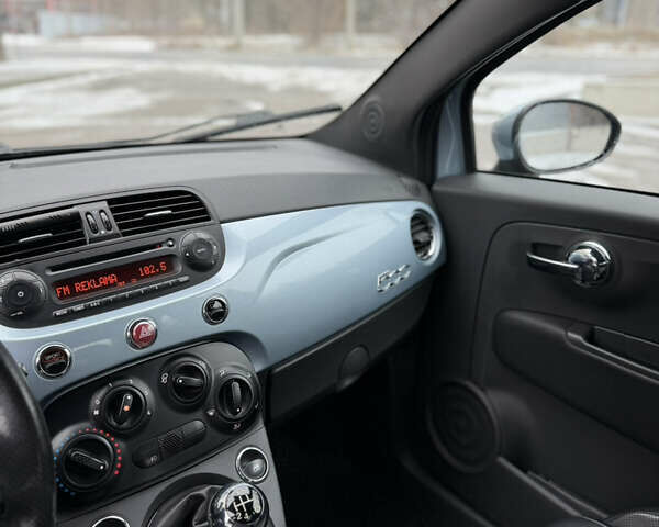 Синий Фиат 500, объемом двигателя 1.37 л и пробегом 189 тыс. км за 4999 $, фото 11 на Automoto.ua