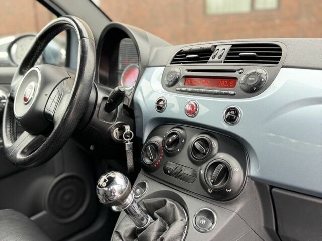 Синий Фиат 500, объемом двигателя 1.4 л и пробегом 190 тыс. км за 4999 $, фото 17 на Automoto.ua