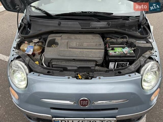 Синий Фиат 500, объемом двигателя 1.37 л и пробегом 257 тыс. км за 6200 $, фото 18 на Automoto.ua