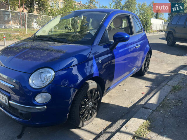 Синий Фиат 500, объемом двигателя 1.37 л и пробегом 125 тыс. км за 7500 $, фото 9 на Automoto.ua
