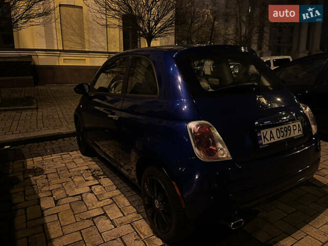 Синий Фиат 500, объемом двигателя 1.37 л и пробегом 125 тыс. км за 7500 $, фото 5 на Automoto.ua