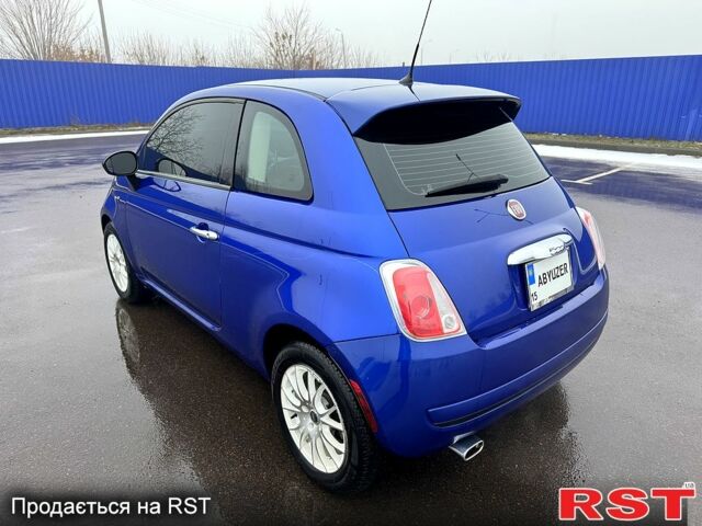 Синий Фиат 500, объемом двигателя 1.4 л и пробегом 220 тыс. км за 5700 $, фото 8 на Automoto.ua