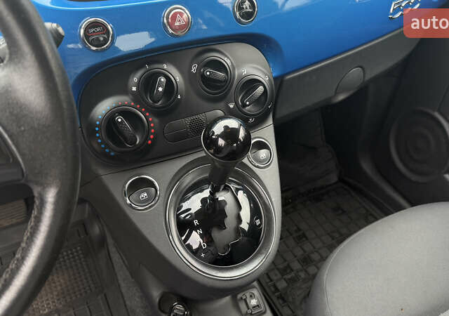 Синий Фиат 500, объемом двигателя 1.37 л и пробегом 124 тыс. км за 8500 $, фото 7 на Automoto.ua