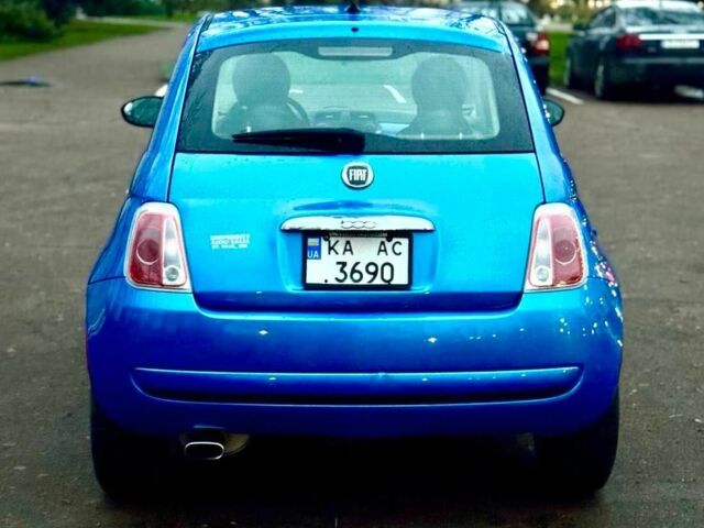 Синій Фіат 500, об'ємом двигуна 1.4 л та пробігом 125 тис. км за 6900 $, фото 3 на Automoto.ua