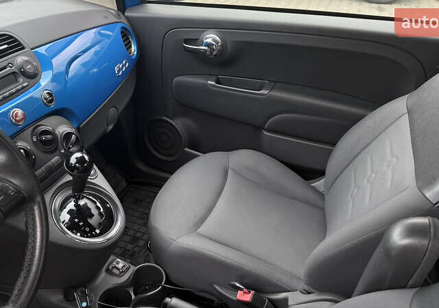 Синий Фиат 500, объемом двигателя 1.37 л и пробегом 124 тыс. км за 8500 $, фото 6 на Automoto.ua