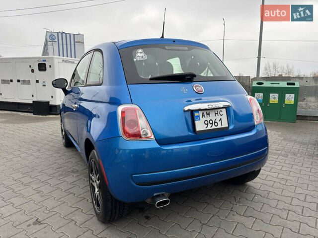 Синій Фіат 500, об'ємом двигуна 1.37 л та пробігом 212 тис. км за 6700 $, фото 6 на Automoto.ua