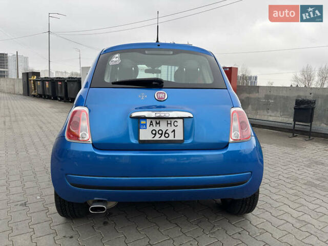 Синій Фіат 500, об'ємом двигуна 1.37 л та пробігом 212 тис. км за 6700 $, фото 5 на Automoto.ua