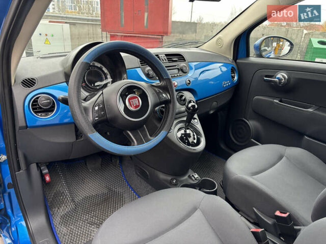 Синій Фіат 500, об'ємом двигуна 1.37 л та пробігом 212 тис. км за 6700 $, фото 11 на Automoto.ua