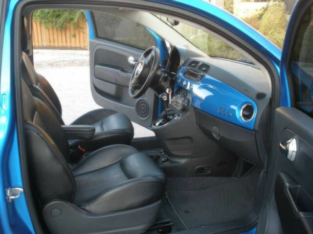Синий Фиат 500, объемом двигателя 1.4 л и пробегом 79 тыс. км за 5500 $, фото 7 на Automoto.ua