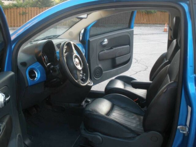 Синий Фиат 500, объемом двигателя 1.4 л и пробегом 79 тыс. км за 5500 $, фото 8 на Automoto.ua