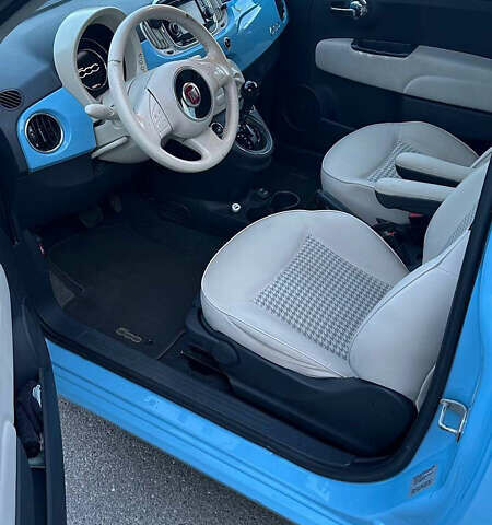 Синий Фиат 500, объемом двигателя 1.37 л и пробегом 105 тыс. км за 6500 $, фото 2 на Automoto.ua