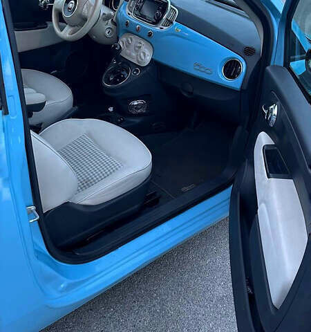 Синий Фиат 500, объемом двигателя 1.37 л и пробегом 105 тыс. км за 6500 $, фото 4 на Automoto.ua