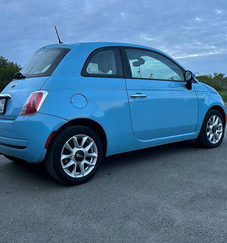 Синий Фиат 500, объемом двигателя 1.37 л и пробегом 105 тыс. км за 6500 $, фото 6 на Automoto.ua