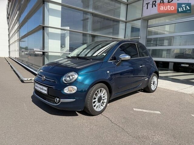 Синий Фиат 500, объемом двигателя 1.24 л и пробегом 36 тыс. км за 9900 $, фото 7 на Automoto.ua