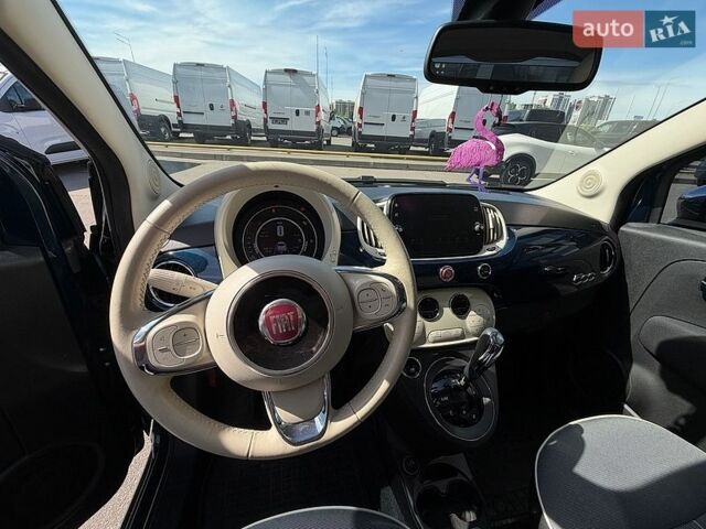 Синий Фиат 500, объемом двигателя 1.24 л и пробегом 36 тыс. км за 9900 $, фото 11 на Automoto.ua