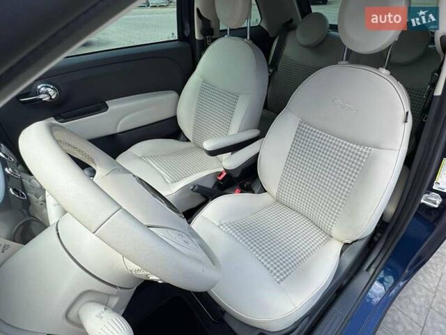 Синий Фиат 500, объемом двигателя 1.4 л и пробегом 21 тыс. км за 10990 $, фото 14 на Automoto.ua