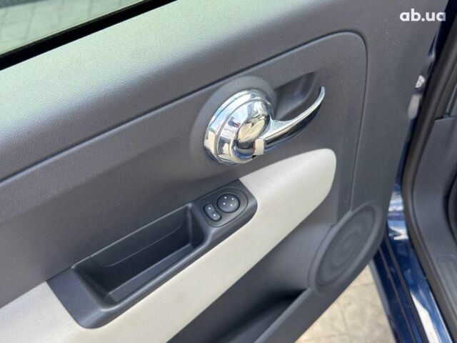 Синий Фиат 500, объемом двигателя 1.4 л и пробегом 21 тыс. км за 10990 $, фото 13 на Automoto.ua