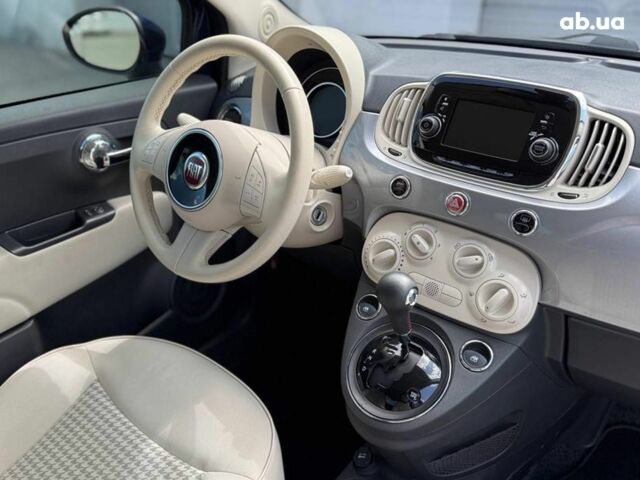 Синий Фиат 500, объемом двигателя 1.4 л и пробегом 21 тыс. км за 10990 $, фото 11 на Automoto.ua
