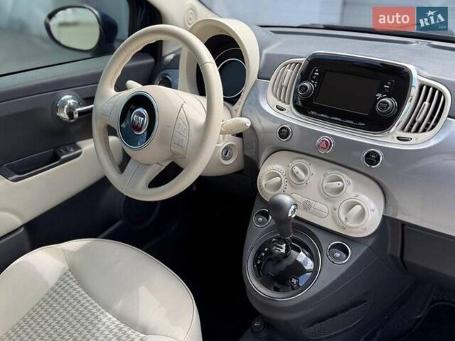 Синий Фиат 500, объемом двигателя 1.4 л и пробегом 21 тыс. км за 10990 $, фото 11 на Automoto.ua