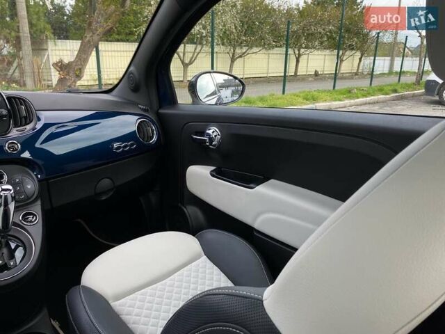 Синій Фіат 500, об'ємом двигуна 1.24 л та пробігом 38 тис. км за 12999 $, фото 33 на Automoto.ua