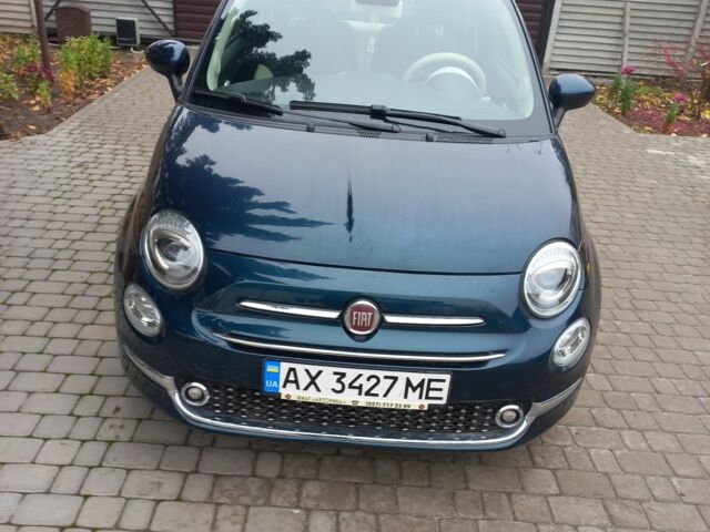 Синій Фіат 500, об'ємом двигуна 1.2 л та пробігом 6 тис. км за 14800 $, фото 3 на Automoto.ua