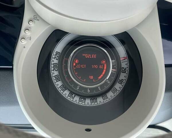 Синий Фиат 500, объемом двигателя 0.9 л и пробегом 33 тыс. км за 9200 $, фото 5 на Automoto.ua