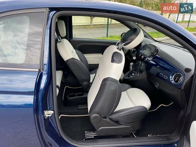 Синій Фіат 500, об'ємом двигуна 1.24 л та пробігом 38 тис. км за 12999 $, фото 56 на Automoto.ua