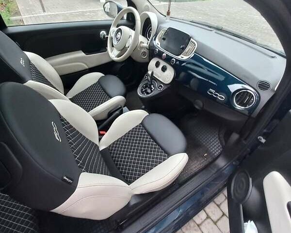 Синий Фиат 500, объемом двигателя 1.24 л и пробегом 6 тыс. км за 14800 $, фото 8 на Automoto.ua