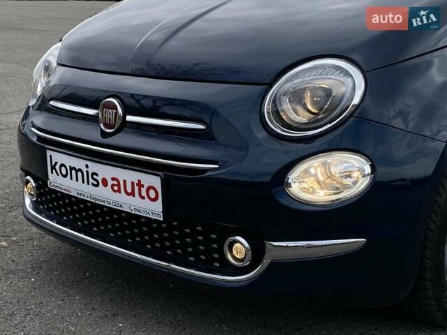 Синій Фіат 500, об'ємом двигуна 1.24 л та пробігом 38 тис. км за 12999 $, фото 3 на Automoto.ua