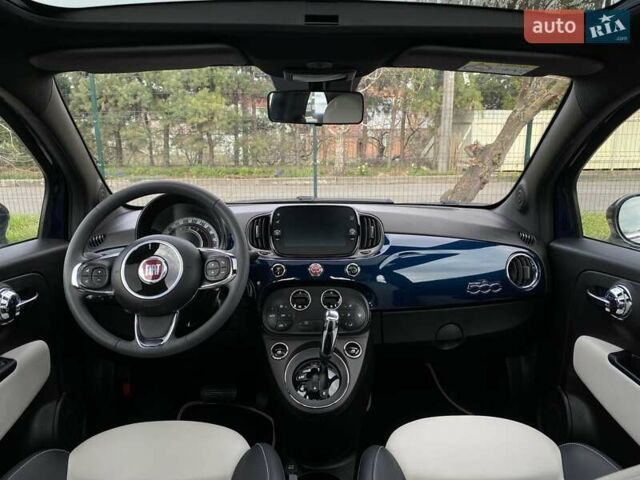 Синій Фіат 500, об'ємом двигуна 1.24 л та пробігом 38 тис. км за 12999 $, фото 1 на Automoto.ua