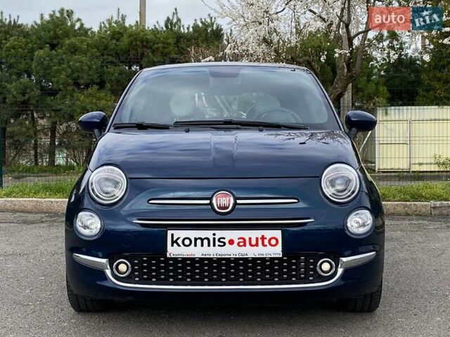 Синій Фіат 500, об'ємом двигуна 1.24 л та пробігом 38 тис. км за 12999 $, фото 2 на Automoto.ua