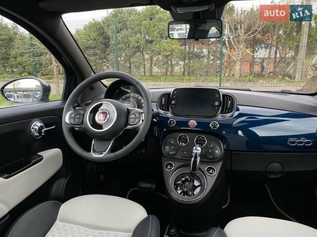 Синій Фіат 500, об'ємом двигуна 1.24 л та пробігом 38 тис. км за 12999 $, фото 49 на Automoto.ua
