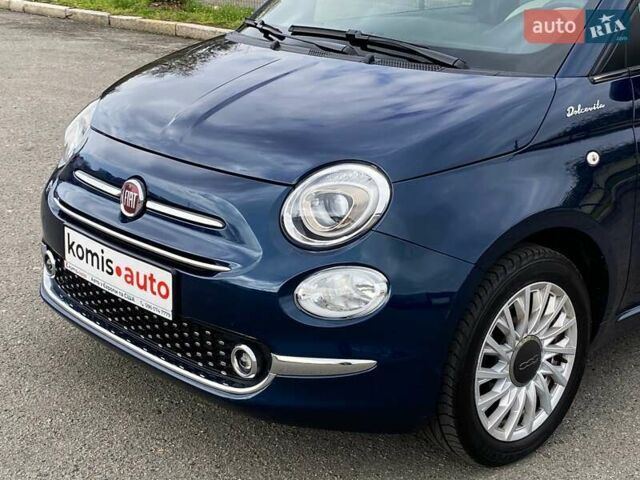 Синій Фіат 500, об'ємом двигуна 1.24 л та пробігом 38 тис. км за 12999 $, фото 18 на Automoto.ua